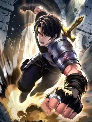 Cover image of The Amber Sword