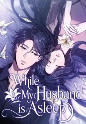 Cover image of While My Husband Is Asleep